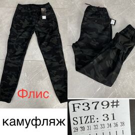 Штани чоловічі F379 khaki р.29-38 "God Baron" недорого оптом від прямого постачальника