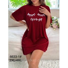 Туніка жіноча молодіжна р-ри 2XL-4XL (2-кв) "FLOWER" купити недорого від прямого постачальника