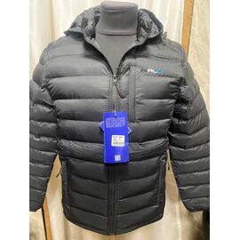 Куртка чоловіча 166-2 black р.60-68 "R-RLX" недорого оптом від прямого постачальника