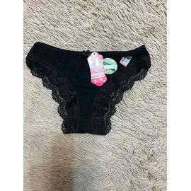 Труси жіночі 4327 black р.XL "DONELLA" недорого оптом від прямого постачальника