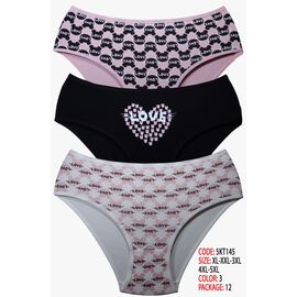 Труси жіночі 5KT145 mix р.4XL "DONELLA" недорого оптом від прямого постачальника
