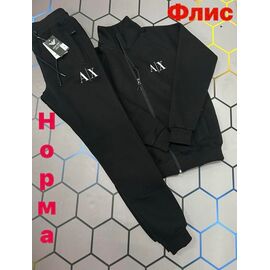 Костюм спортивний чоловічий 4997 black р.S-2XL "Alex Clothes" недорого оптом від прямого постачальника