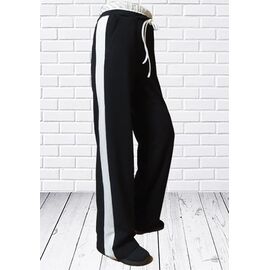 Фотография Штаны спортивные женские 155 black р.S-L "H&S" недорого оптом от прямого поставщика