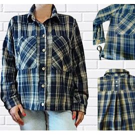 Сорочка жіноча 536 navy р.M-L "H&S" недорого оптом від прямого постачальника