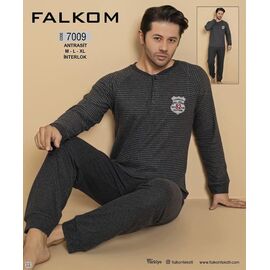 Фотография Пижама мужская 7009 grey р.46-50 "HOME STYLE" недорого оптом от прямого поставщика