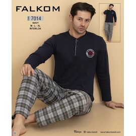 Фотография Пижама мужская 7014 black р.46-50 "HOME STYLE" недорого оптом от прямого поставщика