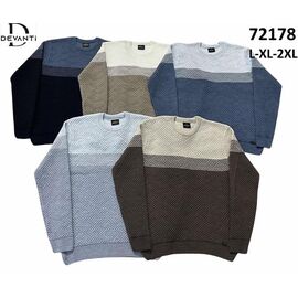 Фотография Свитер мужской 72178 beige р.L-2XL "Sabihina" недорого оптом от прямого поставщика