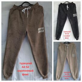 Штани спортивні жіночі теплі HN794 d.grey р.44-52 "Hoan" недорого оптом від прямого постачальника