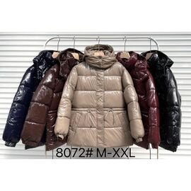 Фотография Куртка женская зимняя 8072 black р.M-2XL "FLORA" недорого оптом от прямого поставщика