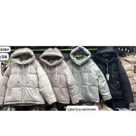 Фотография Куртка женская зимняя K2125 l.grey р.M-2XL "FLORA" недорого оптом от прямого поставщика