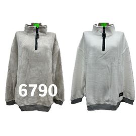 Фотография Свитер женский 6790 beige р.50-58 "VERJINIA" недорого оптом от прямого поставщика