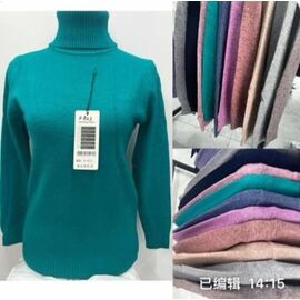 Светр жіночий H823 mix р.48-52 "VERJINIA" недорого оптом від прямого постачальника