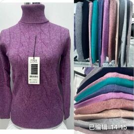 Светр жіночий H854 mix р.48-52 "VERJINIA" недорого оптом від прямого постачальника