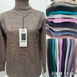 Светр жіночий H850 mix р.48-52 "VERJINIA" недорого оптом від прямого постачальника