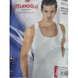 Майка чоловіча D023-1 white р.4XL "DONELLA" недорого оптом від прямого постачальника