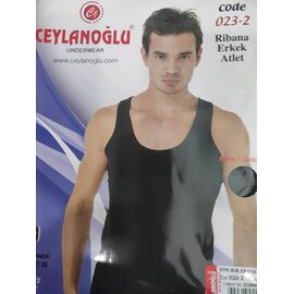 Майка чоловіча D023-2 black р.M "DONELLA" недорого оптом від прямого постачальника