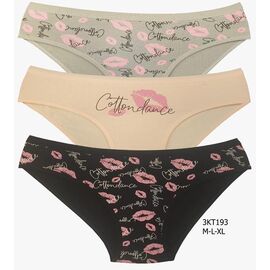 Фотография Трусы женские D3KT193 mix р.L "DONELLA" недорого оптом от прямого поставщика