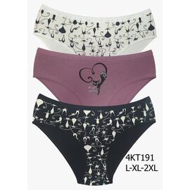 Труси жіночі D4KT191 mix р.L "DONELLA" недорого оптом від прямого постачальника