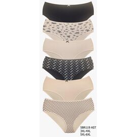 Труси жіночі D5BR119 mix р.5XL "DONELLA" недорого оптом від прямого постачальника