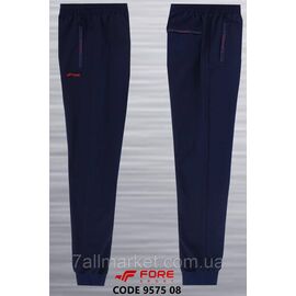 Спортивні штани чоловічі на флісі FORE Супер батал р-ри 6XL-9XL  "REMAIN" недорого від прямого постачальника