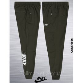 Спортивні штани чоловічі на флісі з манжетами NIKE розміри S-2XL (3кв) "REMAIN" недорого від прямого постачальника