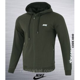 Кофта спортивна чоловіча на флісі Найк р-ри S-2XL (2кв) "REMAIN" недорого від прямого постачальника