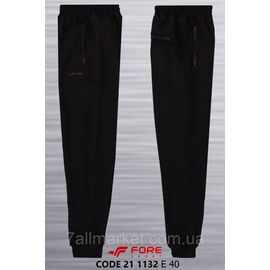 Спортивні штани чоловічі на флісі з манжетами FORE розміри 54-62 (2кол) "REMAIN" недорого від прямого постачальника