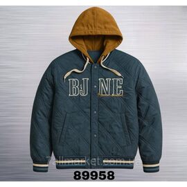 Куртка-бомбер чоловіча демісезонна з капюшоном р-ри 48-54 (4цв) "REMAIN" недорого від прямого постачальника