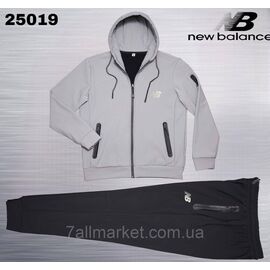 Фотография Спортивный мужской костюм на флис велюре NEW BALANCE размеры  M-3XL (7цв)  "REMAIN" купить недорого от прямого поставщика