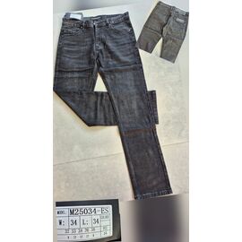 Джинси чоловічі M25034-ES grey р.32-38 "God Baron" недорого оптом від прямого постачальника