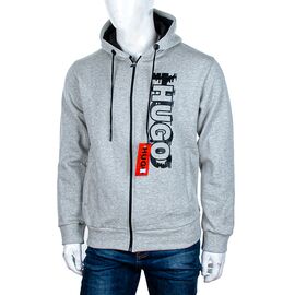 Фотография Кофта спортивная мужская Батник HG3 l.grey р.50-56 "Denis sport" недорого оптом от прямого поставщика