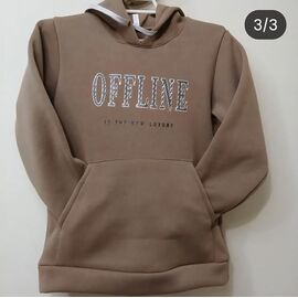 Батник дитячий теплий на дівчинку A107 brown р.128-152 "Ariamo" недорого оптом від прямого постачальника