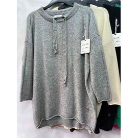 Светр жіночий E847 grey р.50-52 "Emsweekis" недорого оптом від прямого постачальника