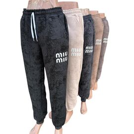 Штани спортивні жіночі теплі E730 grey р.44-52 "Essa" недорого оптом від прямого постачальника