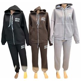 Костюм спортивний жіночий E732 black р.46-54 "Essa" недорого оптом від прямого постачальника