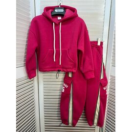 Костюм дитячий спортивний теплий на дівчинку M501 fuchsia р.7-12 "Major" недорого оптом від прямого постачальника