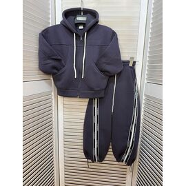 Костюм дитячий спортивний теплий на дівчинку M507 grey р.8-12 "Major" недорого оптом від прямого постачальника