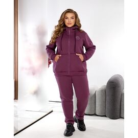 Костюм спортивний жіночий 6172 d.pink р.56-62 "OSKA" недорого оптом від прямого постачальника