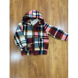 Кофта дитяча тепла на дівчинку 254-5 red р.104-128 "RSV" недорого оптом від прямого постачальника