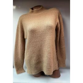 Фотография Свитер женский 26358 beige р.46-52 "PULSE" недорого оптом от прямого поставщика