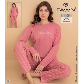 Піжама жіноча 1105 powder р.M-XL "Vehuiah" недорого оптом від прямого постачальника