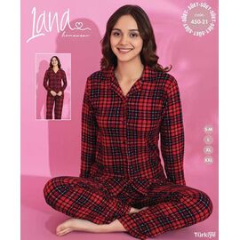 Фотография Пижама женская 450-21 red р.M-2XL "Vehuiah" недорого оптом от прямого поставщика