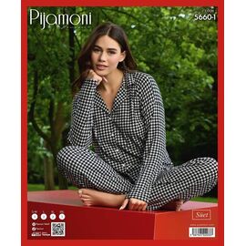 Фотография Пижама женская 5660-1 black р.S-2XL "Vehuiah" недорого оптом от прямого поставщика