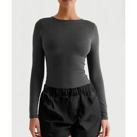 Фотография Свитер женский 1133 grey р.42-60 "FEMZONE" недорого оптом от прямого поставщика