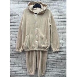 Фотография Костюм женский тёплый 024 beige р.42-52 "VALENTINA" недорого оптом от прямого поставщика