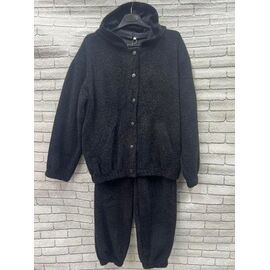 Фотография Костюм женский тёплый 024 black р.42-52 "VALENTINA" недорого оптом от прямого поставщика