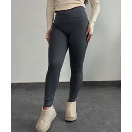 Фотография Лосины женские тёплые 7225-1 grey р.S-XL "VICTORY" недорого оптом от прямого поставщика