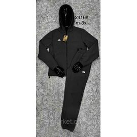 Фотография Спортивный костюм мужской на манжете/велюр размеры M-3XL"PROSTOMEN" недорого от прямого поставщика