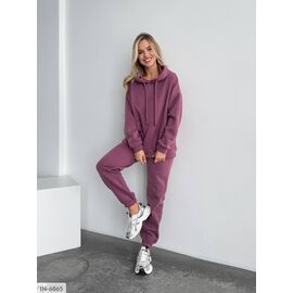 Жіночий спортивний костюм на флісі р.42-44;46-48 (9кол.) "ANNABELLE" купити недорого від прямого постачальника
