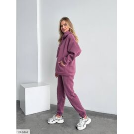 Жіночий спортивний костюм на флісі р.42-44;46-48 (9кол.) "ANNABELLE" купити недорого від прямого постачальника